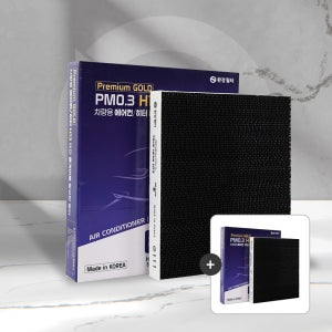 환경필터 국내산 자동차 차량용 에어컨 필터 교체 G105, 2개