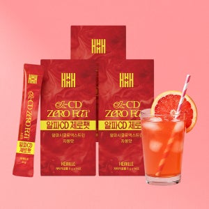 헤밀레 알파CD 알파시클로덱스트린 제로팻 자몽맛 에이드 3000mg함유_3박스