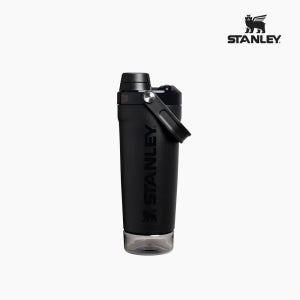 스탠리 액티브 쉐이커 텀블러 591ml + 컨테이너 103ml, 블랙