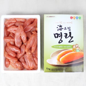 두번 숙성 저염 프리미엄 명란젓 파지 삐뚤명란 1kg