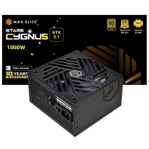 맥스엘리트 STARS CYGNUS 1000W 80PLUS골드 풀모듈러 ATX3.1