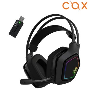 COX SCARLET W 유선 무선 게이밍 RGB 초경량 헤드셋