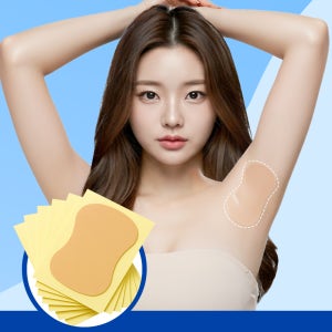 드로우데이즈 스킨색 겨땀패드 30p 겨드랑이땀 겨드랑이땀억제 땀흡수 겨땀패치