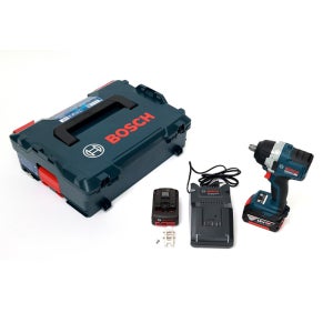 보쉬 GDS18V-750C 충전 임팩 렌치 5.0Ah 2개세트 미드토크 임팩트 렌치