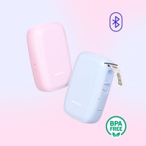 [라벨터치]휴대용 미니 블루투스 라벨프린터 마로팝 maropop 라벨기 2종(색상선택)