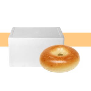 오리지널 베이글 플레인 113g, 60개 1박스 보냉포장 뉴옥 오리지날 냉동 샌드위치