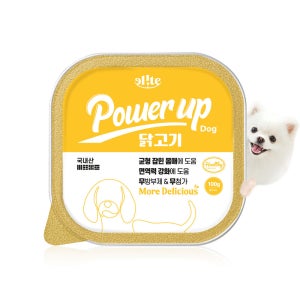 [넾다세일] 엘릿 파워업 강아지 캔 닭고기, 100g, 1개