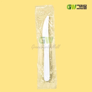일회용 나이프 낱개포장 백색 2000개 / CI [오네]