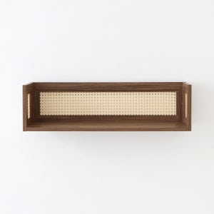벤탄 벽선반 RKM2280RT 800x200x220mm, 1단, 미들브라운 5844.9594