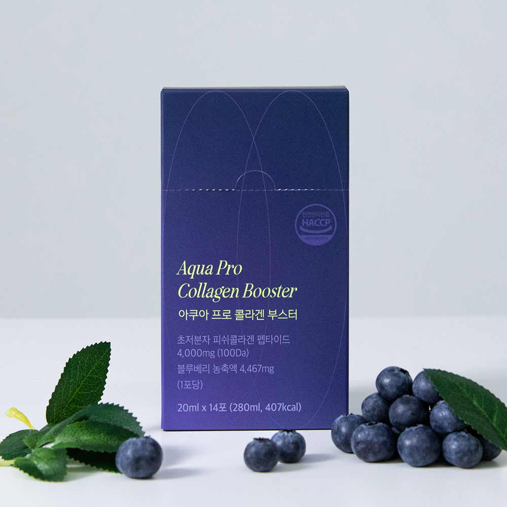 아르담 아쿠아 프로 <b>콜라겐 부스터</b> 100달톤 1박스(2주분)