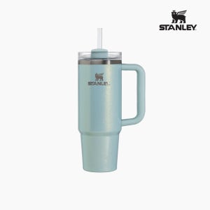 [샤이닝 앤 쉬머 컬렉션]스탠리 퀜처 H2.0 플로우 스테이트 텀블러 887ml, 블루베리 밀크