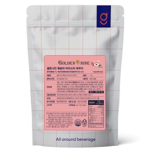 골든나인 복숭아 아이스티 가루 1kg 대용량 아이스티분말 카페 아이스티파우더