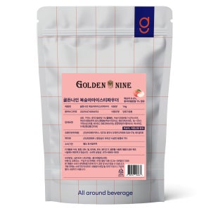 골든나인 복숭아 아이스티 가루 1kg 1+1, 대용량 아이스티분말 카페 아이스티파우더