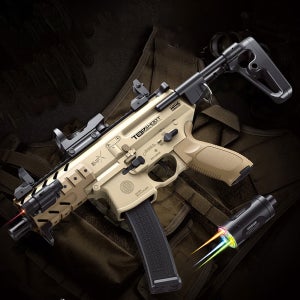 lehui 러후이 mpx 젤리탄 전동건 발광소음기 블로우백 mpx 샌드