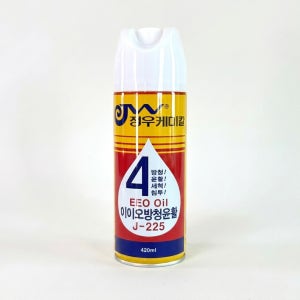 정우케미칼 J-225 방청 윤활제 금속 녹 방지 소음 제거 윤활 스프레이 420ml, 1개