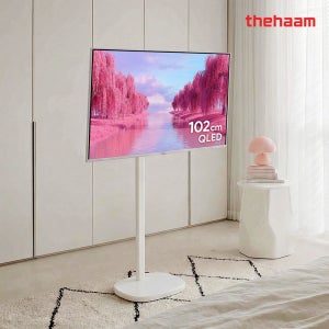 삼탠바이미 스마트티비 102cm(40인치TV), QLED 큐브, 더함 CHiQ 자가설치