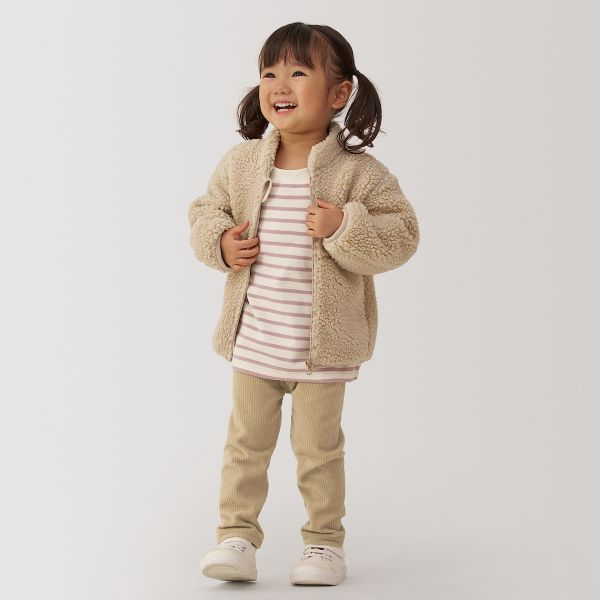 무인양품 베이비 배를 감싸는 코듀로이 레깅스 CC22TA4A