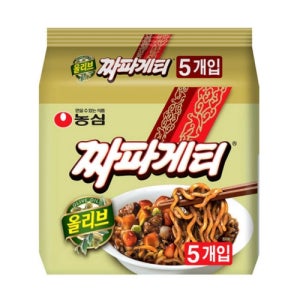 농심 짜파게티 멀티 140g 5개입