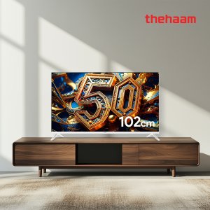 스마트 TV 구글5.0 120Hz 화이트 102cm(40인치), QLED, 고객자가설치