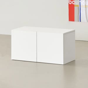 E0자재 메르시 스틸프레임 철제 DIY 책꽂이 책장 수납장 화이트