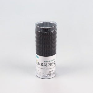 색지머핀컵(40mm/초코) 두바이쫀득쿠키 찹쌀 과일 모찌 유산지 포장지_[품절_01/19~02/28]_03/01일부터 출고가능