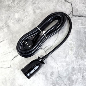 연장선 1구 10M 16A 4000W 블랙 흑색선 콘센트 멀티코드 리드선 국산