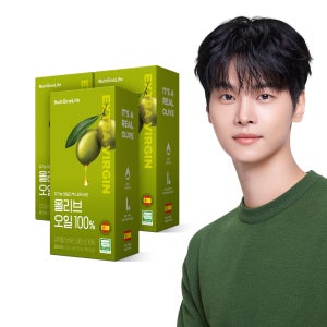 뉴트리원 유기농 데일리 엑스트라버진 올리브 오일 100% 스틱 올리브유 3박스 총 42포