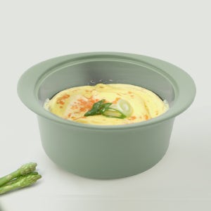 홈하우스 국산 실리콘 냄비 전자레인지 야채 만두 라면용기 그릇 계란찜 용기 찜기 550ml