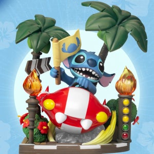 비스트킹덤 릴로앤스티치 카레이싱 스티치 디오라마 스테이지 피규어 DS-108