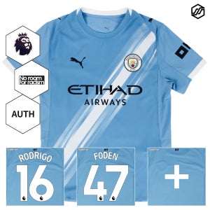 [PL] 푸마 맨시티 25/26 어센틱 홈 프리미어리그 유니폼 780792 01