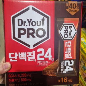 코스트코 닥터유 프로 단백질 프로틴 바 70g 16개입 대용량