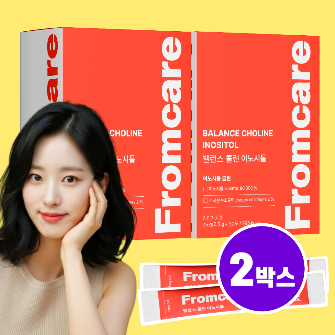 <b>프롬</b>케어 밸런스 콜린 이노시톨 트리플시톨 2박스