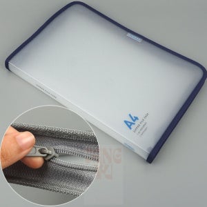 아이템 지퍼형 파일케이스 A4용지 파일박스 파일홀더