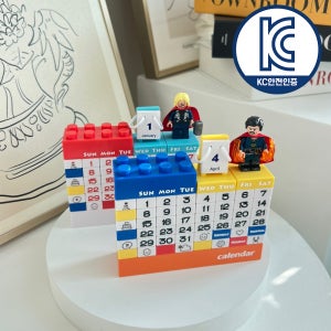 만년달력 블록 캘린더 달력 데스크테리어