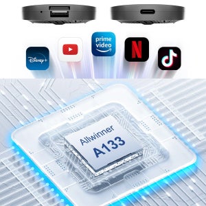 카플레이 안드로이드오토 Ai박스 유튜브 동영상 Netflix 쿼드코어 1.5GHz 2G램