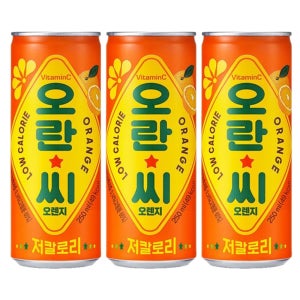 S 오란씨 오렌지 250mlx30캔