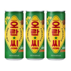 S 오란씨 파인애플 250mlx30캔