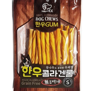 네츄럴이엑스 한우 콜라겐 롤 S 85g