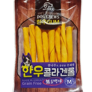 네츄럴이엑스 한우 콜라겐 롤 M 85g