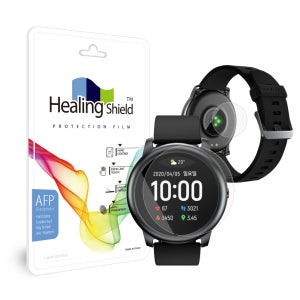 샤오미 스마트워치 헬로우 솔라 LS05 올레포빅 액정보호필름 2매 심박센서 2매