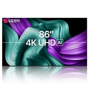 LG TV 2024 울트라HD 4K 스마트 티비 UQ,UT 217cm(86인치), 스탠드