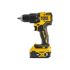 디월트 20V 충전 컴팩트 해머 드릴 세트 DCD709P2 배터리 2개 충전기 1개