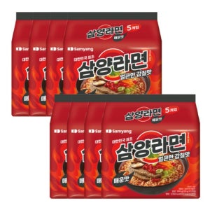 간편식 식사대용 매운라면 삼양라면 매운맛 40입
