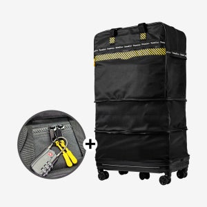 트래블기어 3단 확장 PC 이민가방 바퀴 교체형 1개