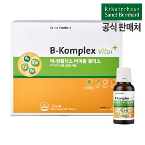 비 컴플렉스 바이탈+ 고함량 마시는 액상 비타민B 활력 항산화 미네랄 30개입, 1개