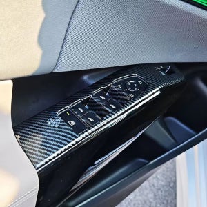 BMW X3 G45 카본 도어스위치 몰딩 커버 2Pcs