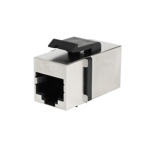 넥시 CAT6A 랜 커플러 키스톤 잭 연장 STP RJ45 8P8C NX1444