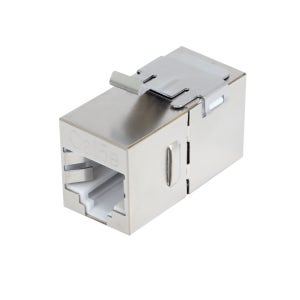 넥시 CAT5E 랜 커플러 키스톤 잭 연장 STP RJ45 8P8C NX1442