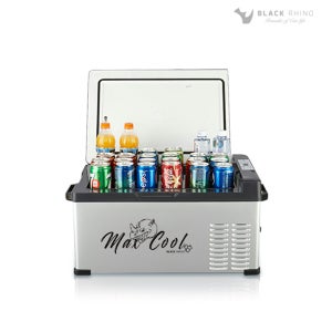 맥스쿨 차량용 냉동냉장고 25ℓ 차량냉장고 캠핑냉장고 어댑터포함 낚시