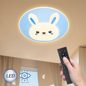 블루래빗 LED 키즈 방등 / 오스람LED 색온도변환 플리커프리 캐릭터방등